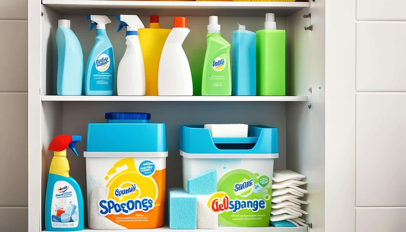 Cleaning supply organization