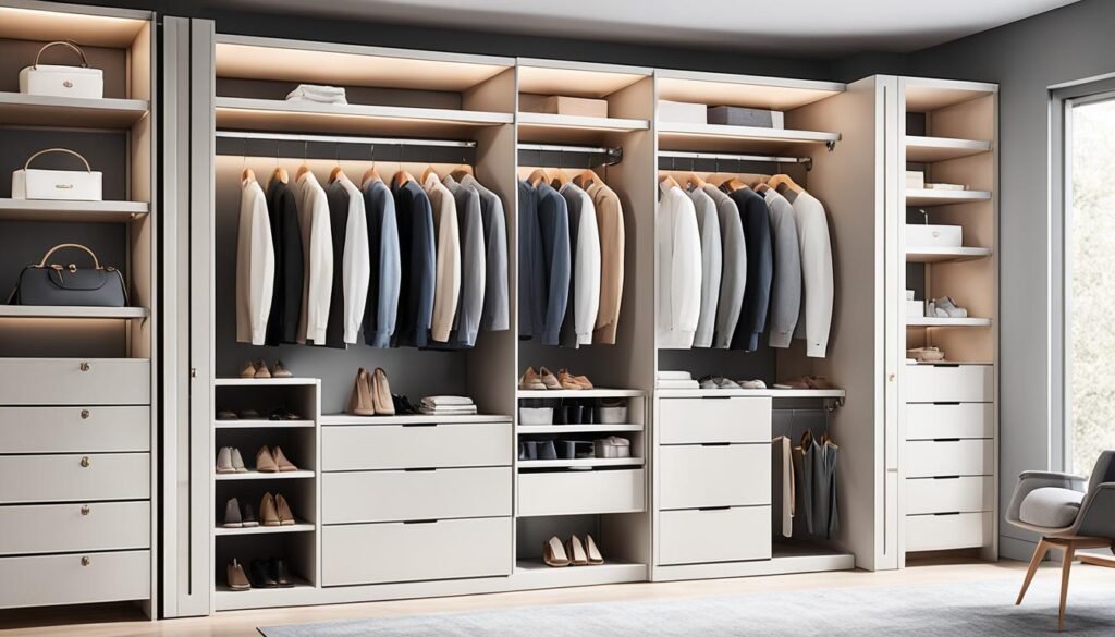 Closet organization solutions