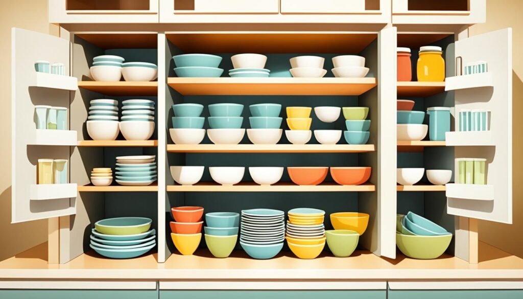 Efficient kitchen storage solutions