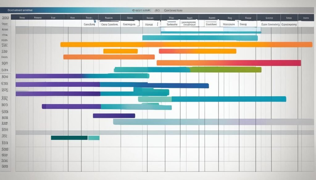 Gantt chart template