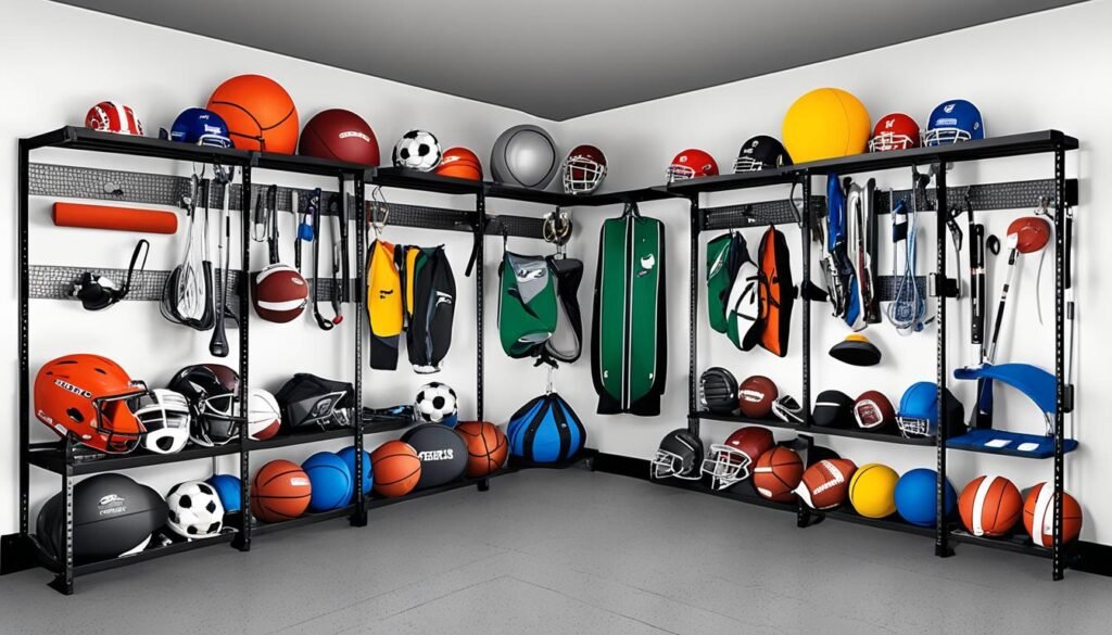 Garage layout organization