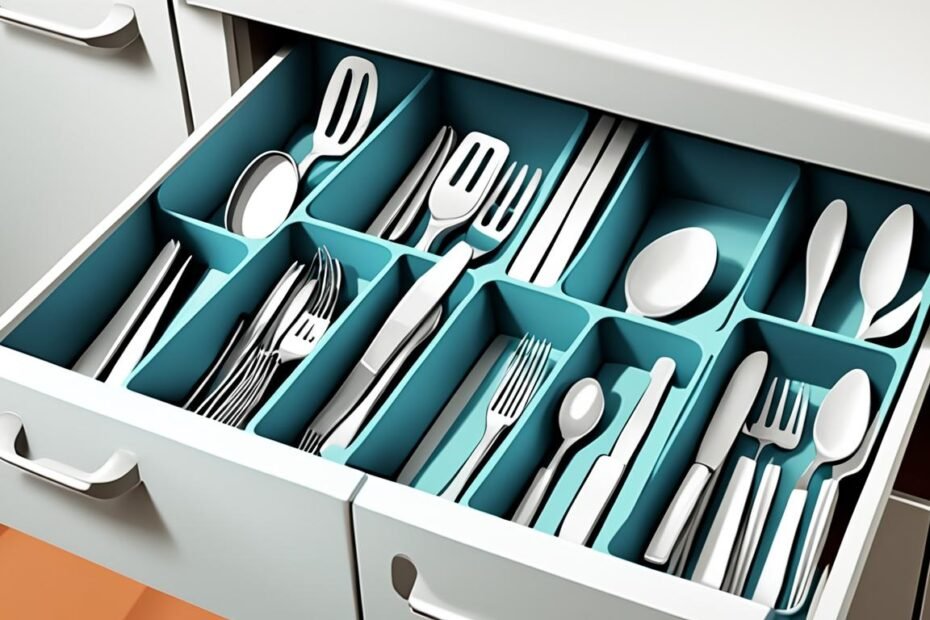 Kitchen drawer organization