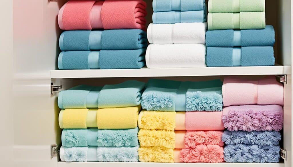 Linen closet organization tips