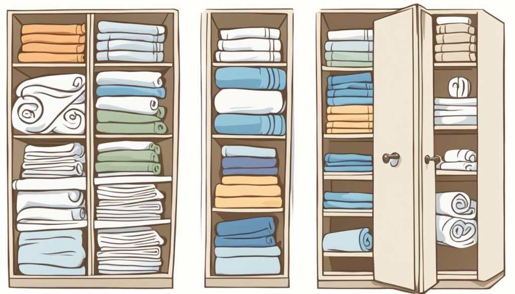 Linen closet storage ideas