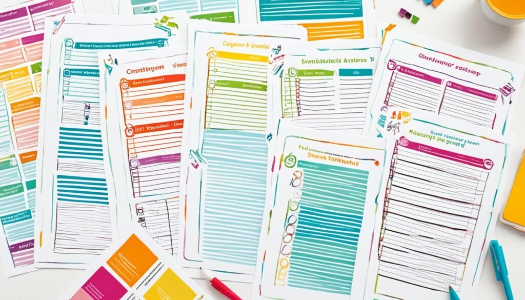 Printable time management handouts