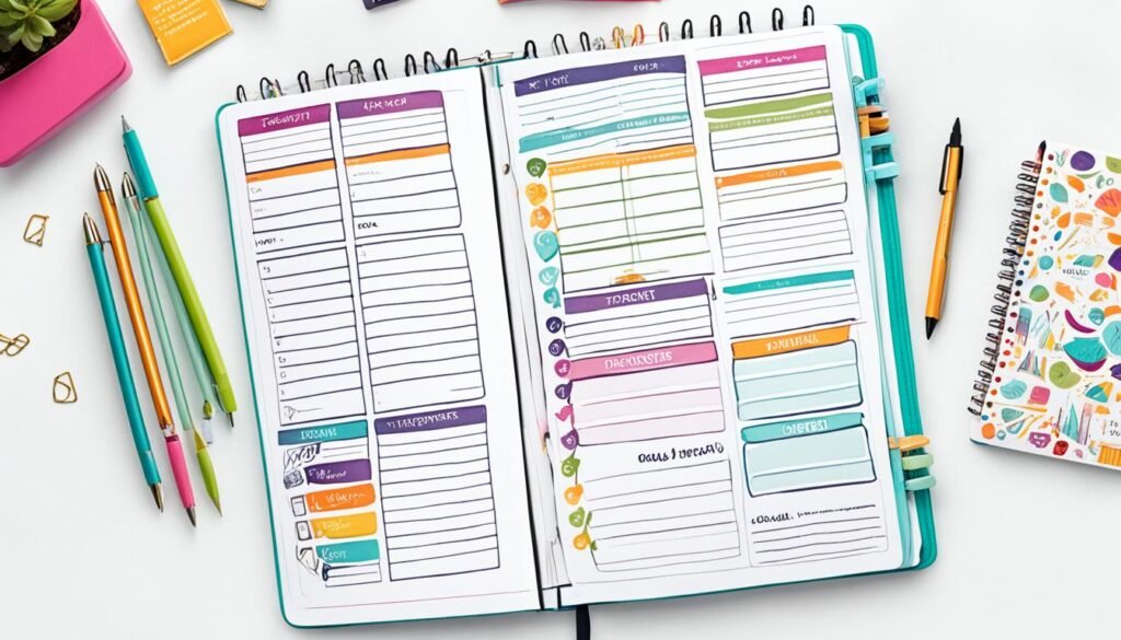 Goal setting planner