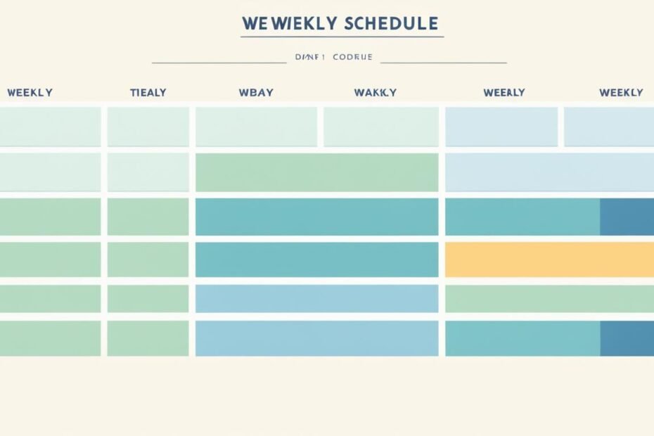 Time management template