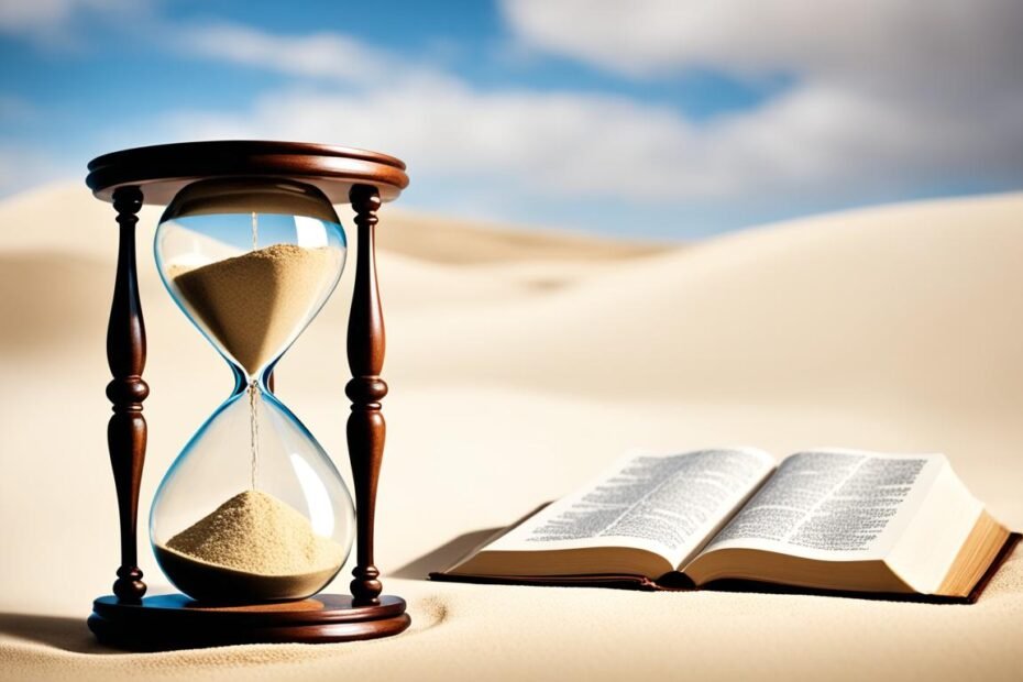 What does the bible say about time management