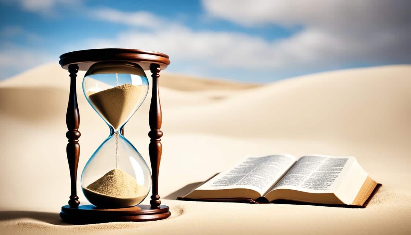 What does the bible say about time management