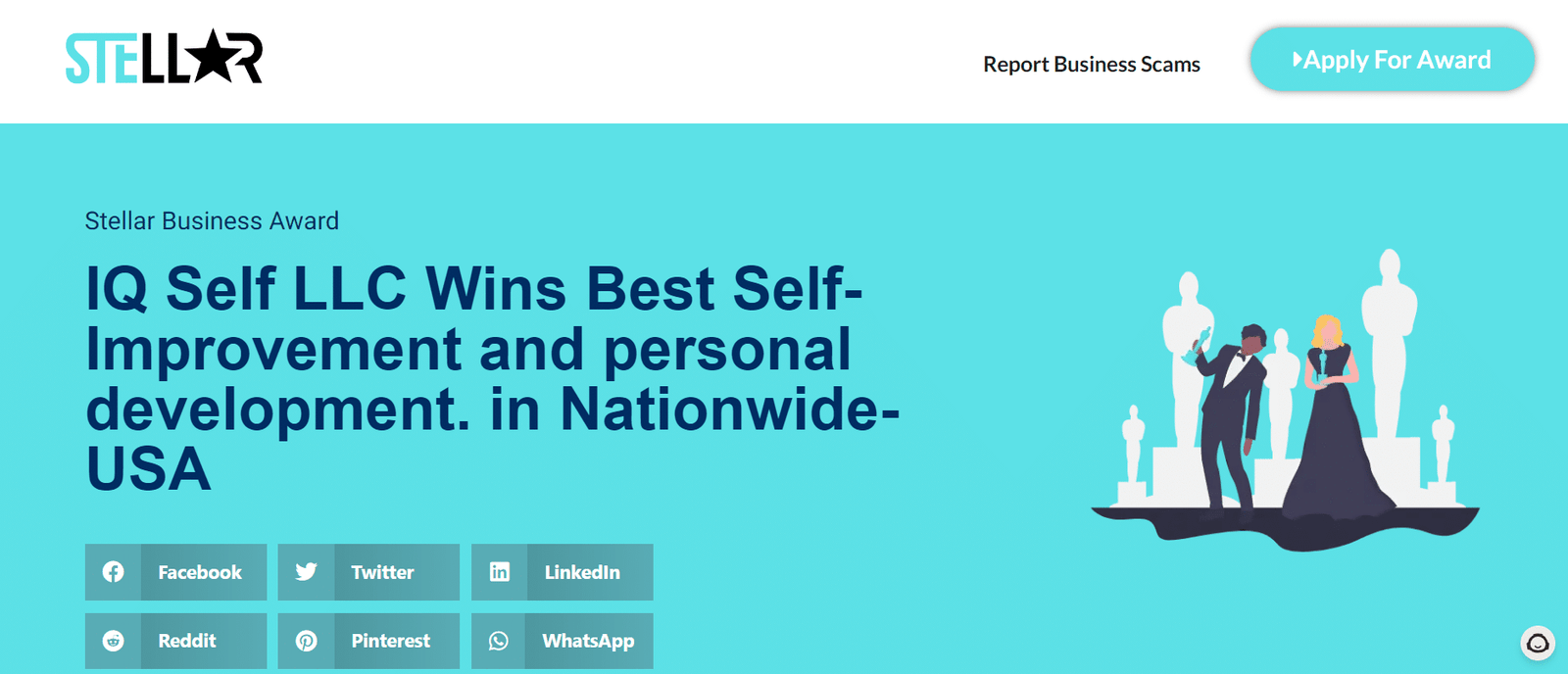 Iq self llc wins best self-improvement and personal development. In nationwide-usa