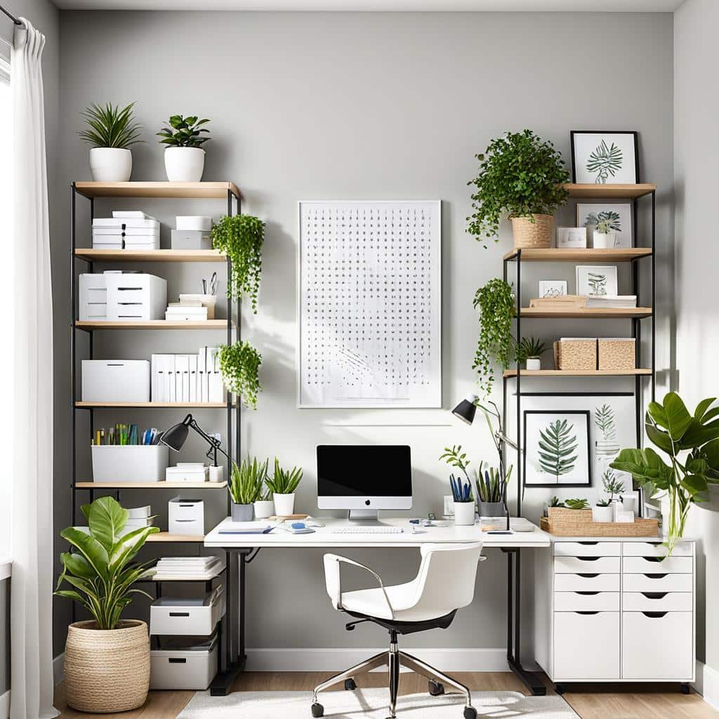 Home office organization