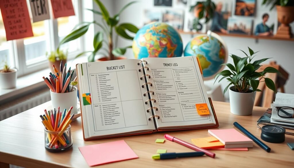 Bucket list planner