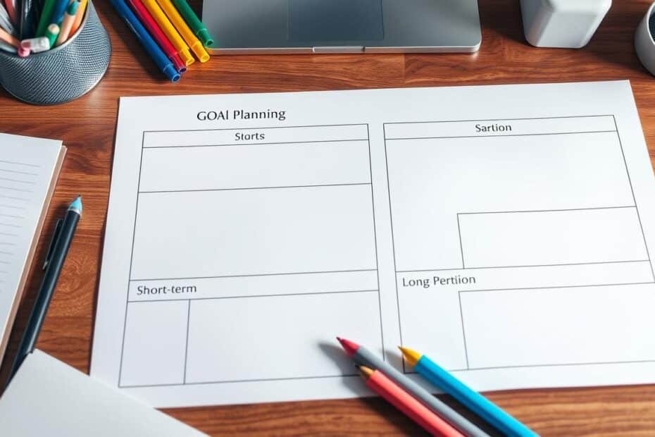 Free goal planning worksheet