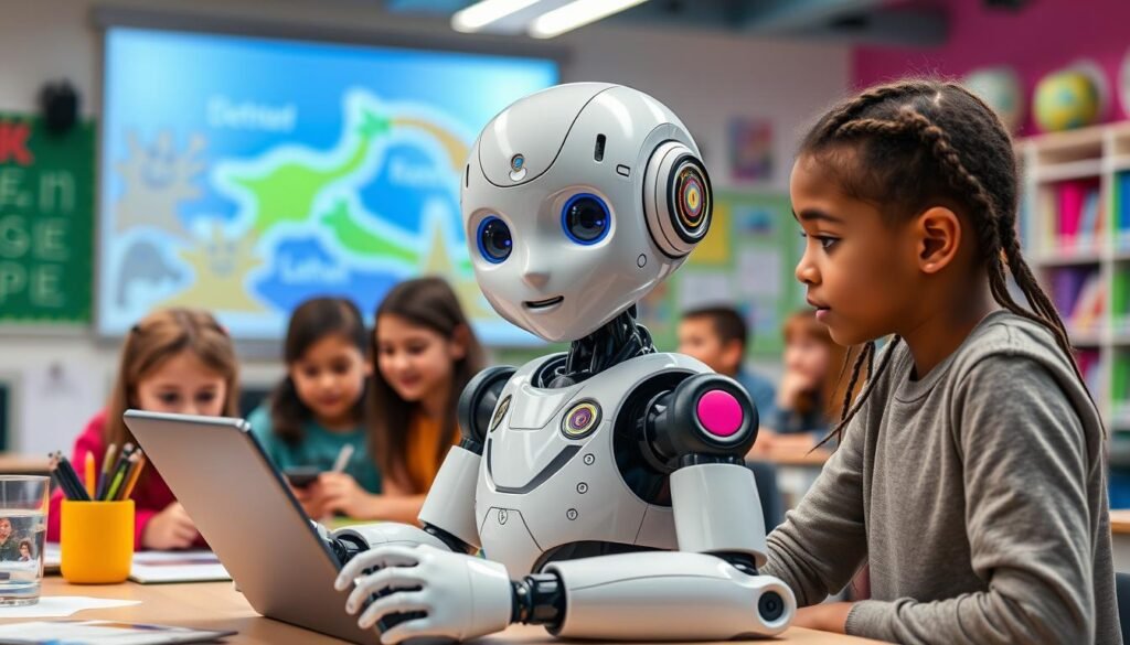 Human-like learning robot