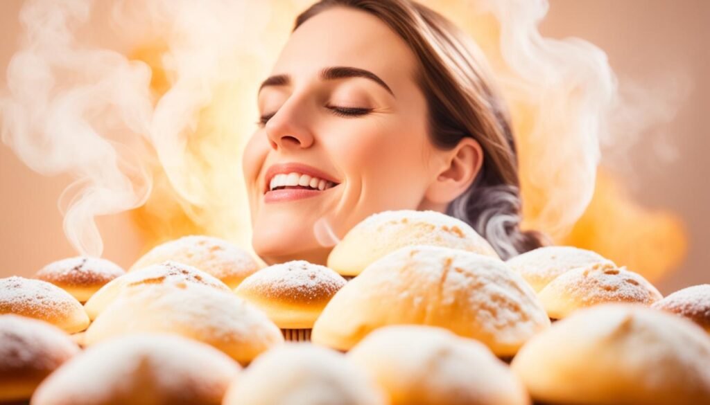 Olfactory memory triggered by the aroma of a madeleine