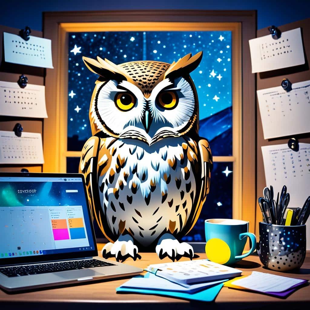 Optimizing night owl productivity