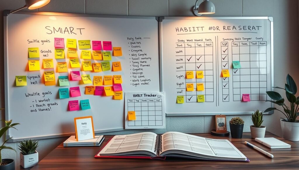 Smart goals and habit tracking