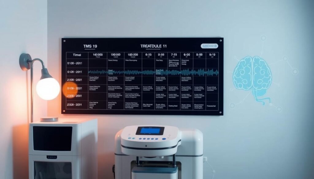 Tms protocols and schedules