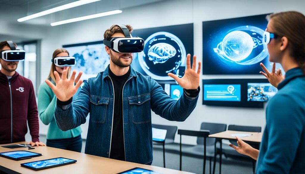 Virtual and augmented reality in education