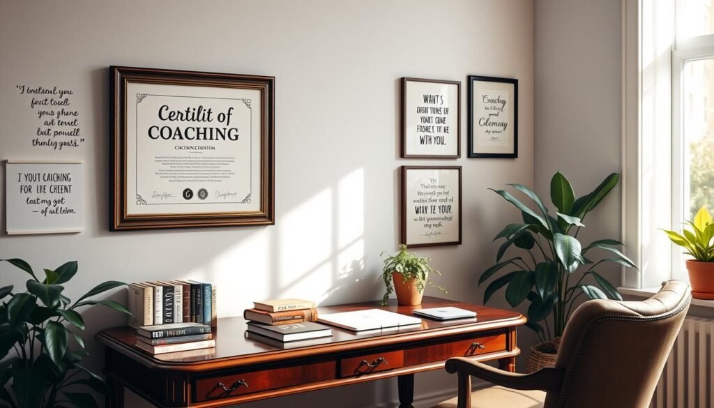 Certification in coaching career