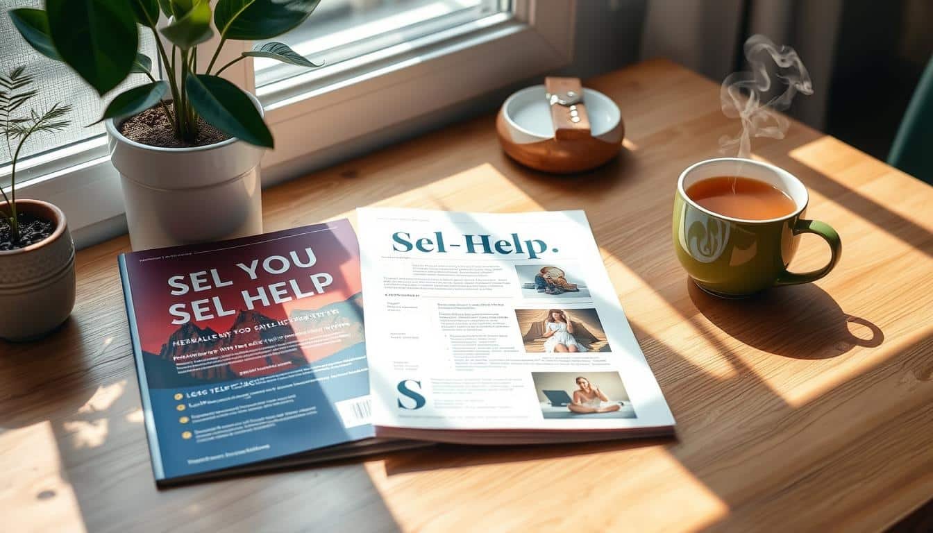 Self-help newsletters for mental health