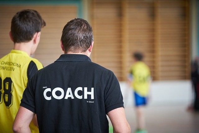 Coach, trainer, floorball