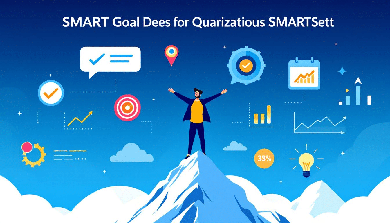 An illustration showing increased motivation and commitment through smart goals.