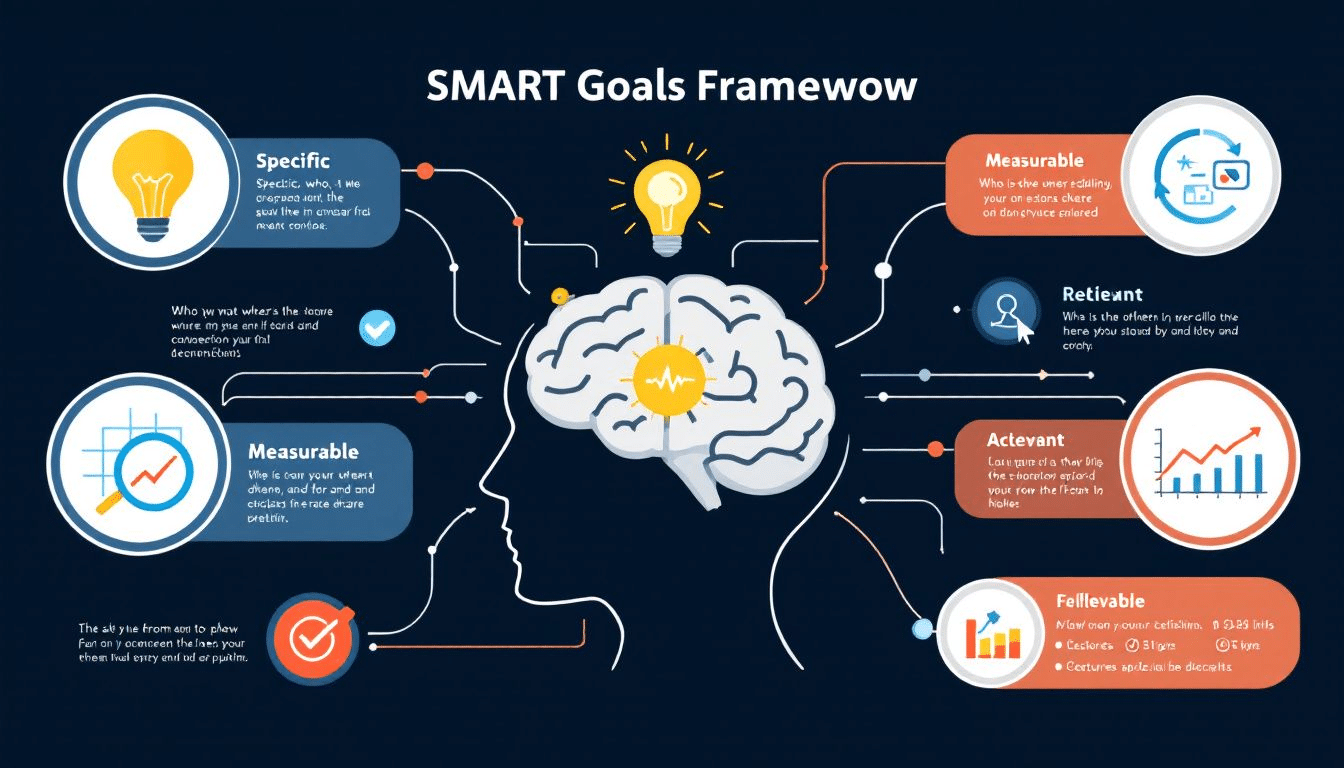 An overview of smart goals framework, highlighting its importance in goal setting.