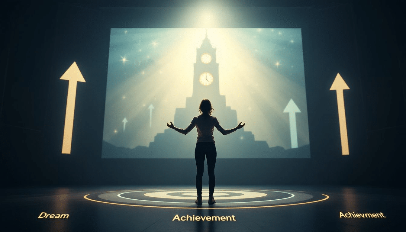 An image showcasing key elements of successful goal achievement.