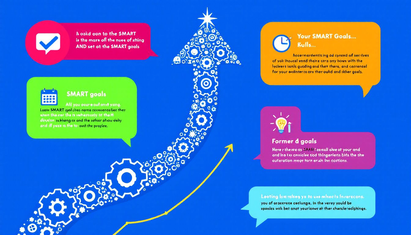 A visual representation of the advantages of smart goals.