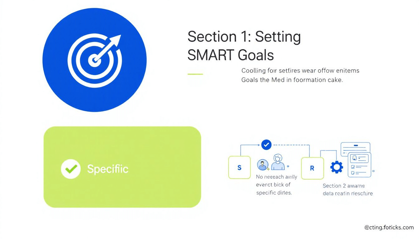 Best practices for smart goal setting, highlighting effective strategies and tips.