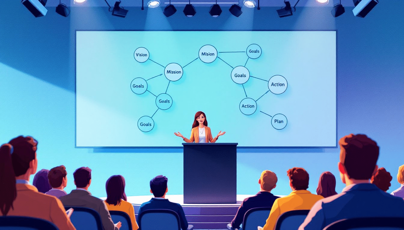 An illustration depicting enhanced focus and clarity in goal setting.