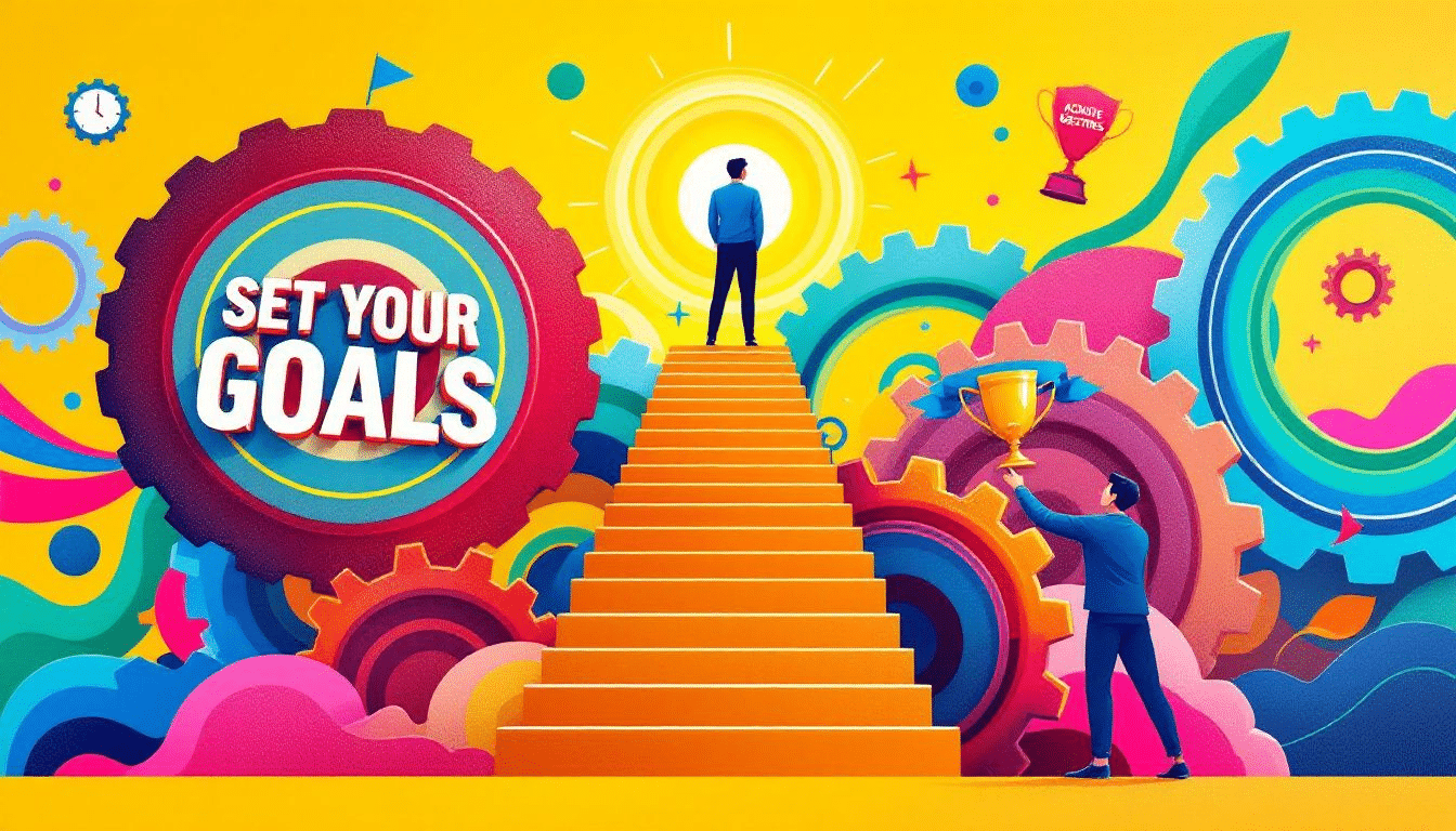 A step-by-step guide on how to set effective goals, emphasizing the importance of measurable and realistic goals.