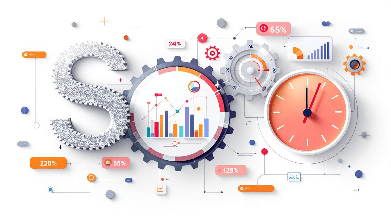 An illustration depicting the concept of smart goals, emphasizing the criteria of specific, measurable, achievable, relevant, and time-bound.