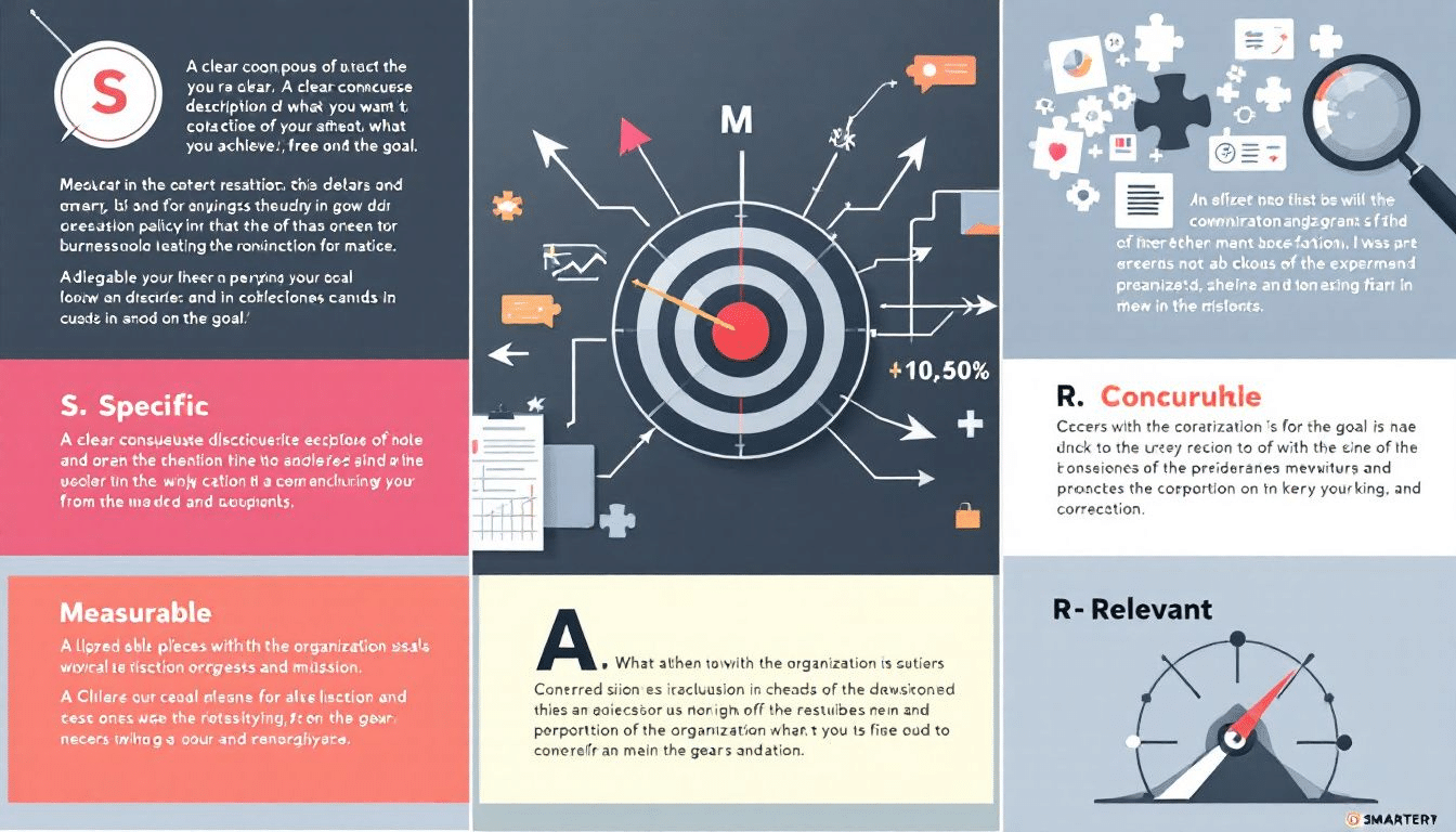 Examples of smarter goals in a business setting.