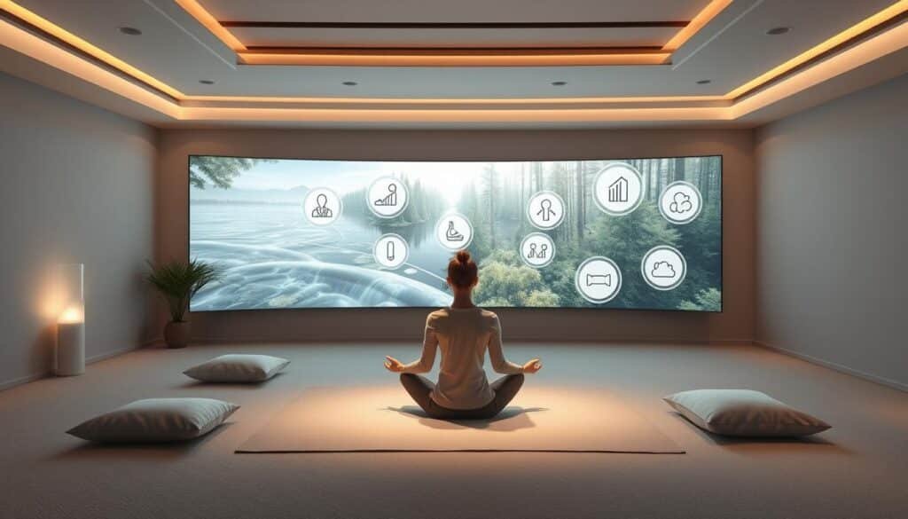 Virtual meditation sessions