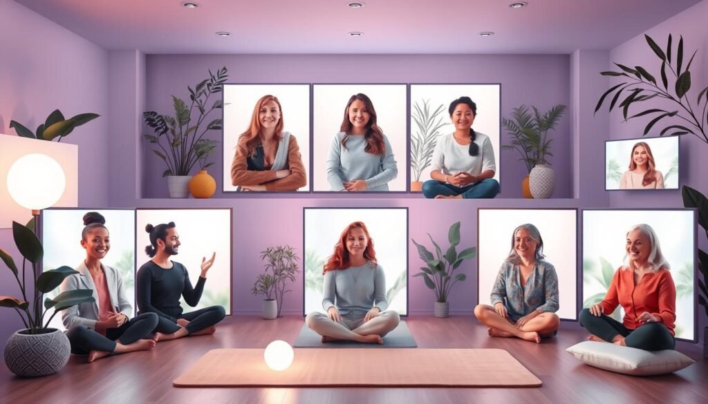 Virtual wellness coaches