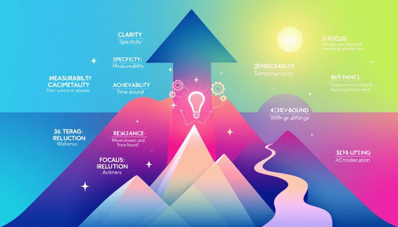 An image illustrating performance achievement through effective goal setting.