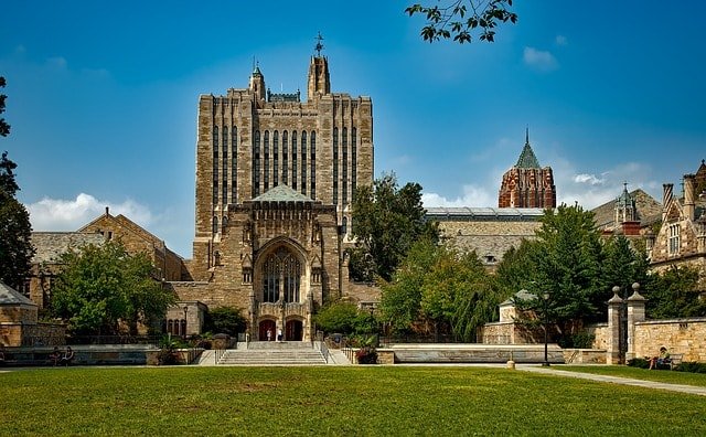 Yale university, landscape, universities