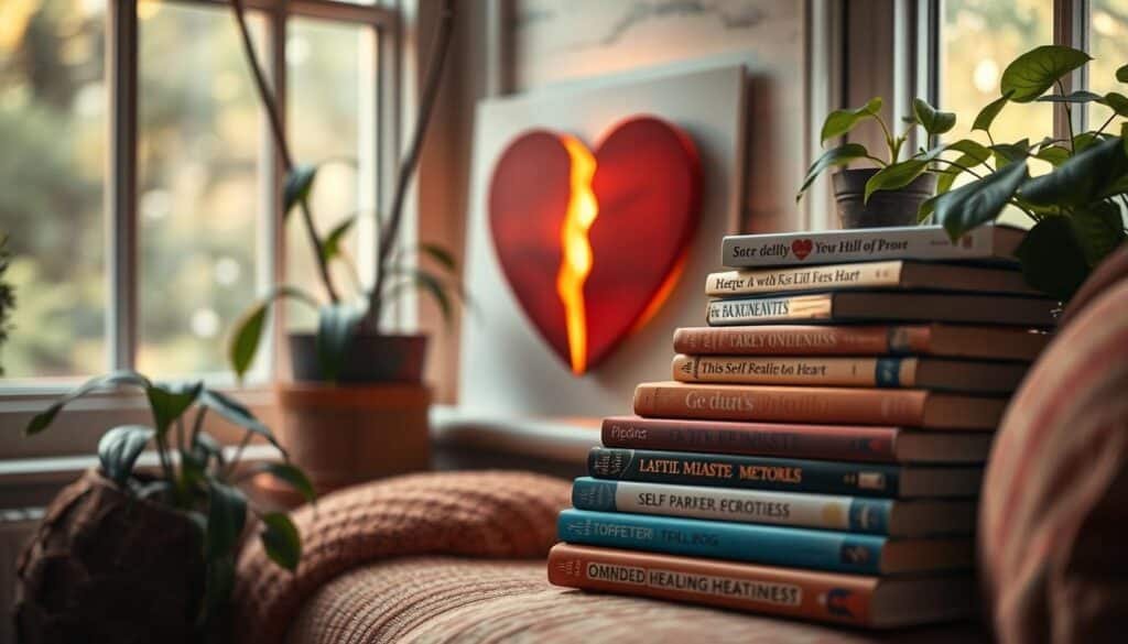 Self-help books healing broken heart